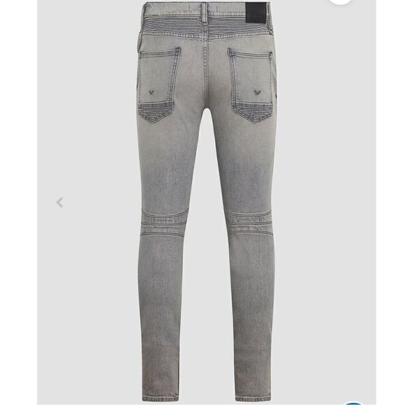 NWT Hudson Blinder Biker V2 Splatter Paint Skinny Jeans - Picture 2 of 9
